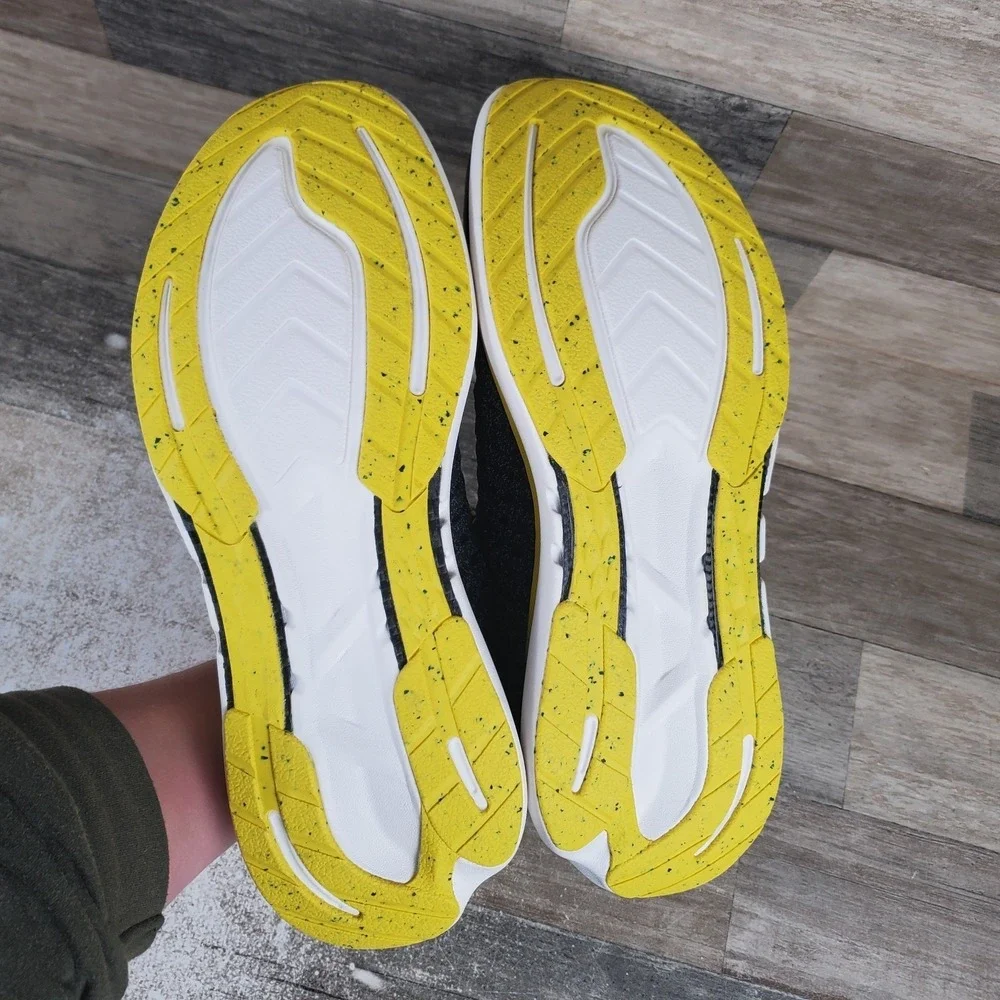 Rabbit Dream Chaser Mens Shoes Sz 12 Running Blazing Yellow Mesh Lace Up Sneaker